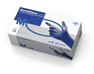 SensiCare Ice® Blue Nitrile Exam Gloves Product Image