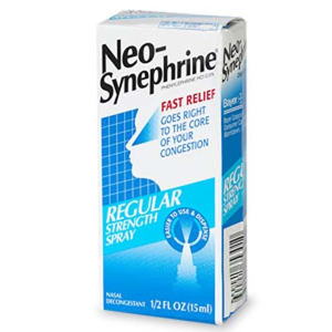 Neo-Synephrine 1% X/S Spray 1oz Product Image