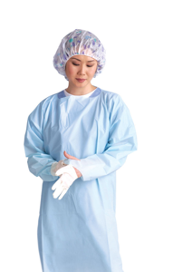 Standard Polyethylene Thumb Loop Isolation Gowns Product Image