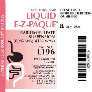 Liquid E-Z-PAQUE® Barium Sulfate Suspension Product Image