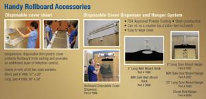 Rollboard  Disposable Cover Dispenser and Hanger System Product Image