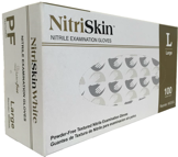 NitriSkin Nitrile Powder-Free Exam Gloves (New) Product Image