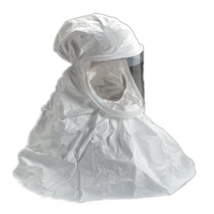 White Respirator Hood Product Image