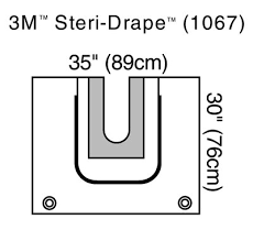 Steri-Drape™ Adhesive Aperture and Pouch Drapes Product Image