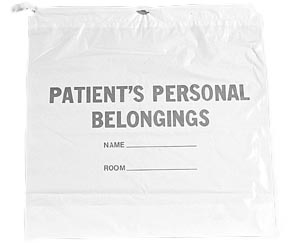 Patient Personal Belongings Bags Product Image