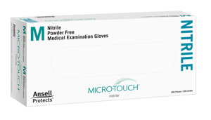 Micro-Touch® Nitrile Powder-Free Synthetic Medical Examination Gloves Product Image