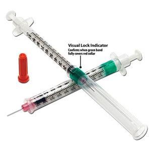 Safety-Lok™ Safety Syringes With Needle Product Image