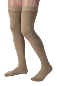 Jobst® for Men 20-30 mmHg Thigh High Compression Stockings with Silicone Border Product Image