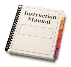 Instruction Manual Product Image