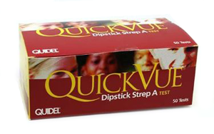 QuickVue® Dipstick Strep A Test Product Image