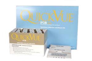 QuickVue® iFOB Test - 100 Test Kit Product Image