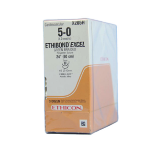 Ethibond Excel® Polyester Sutures, Taper Point, Size 5 Product Image