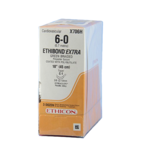 Ethibond Excel® Polyester Sutures, Taper Point, Size 6 Product Image