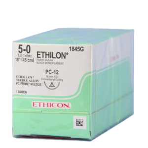 ETHILON® Nylon Sutures, Precision Cosmetic Conventional Cutting Prime Product Image