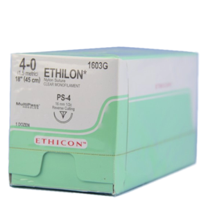 Ethilon® Nylon Sutures, Precision Point Reverse Cutting Product Image