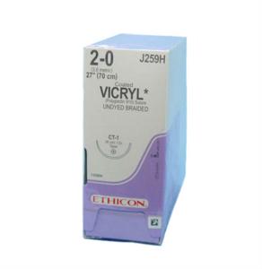 Vicryl® (polyglactin 910) Sutures, Taper Point, Size 2 Product Image