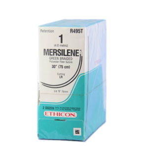 Mersilene® Polyester Fiber Sutures, Reverse Cutting Product Image