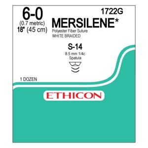 Mersilene® Polyester Fiber Sutures, Sabreloc Spatula Product Image