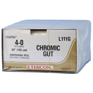 Surgical Gut Suture - Chromic, Ligapak Ligating Reel Product Image