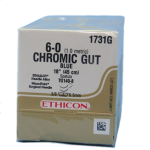 Surgical Gut Suture - Chromic, Micropoint Spatula Product Image