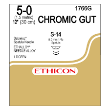 Surgical Gut Suture - Chromic, Sabreloc Spatula Product Image