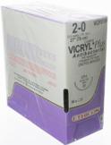 Coated Vicryl® Plus Antibacterial Sutures, Taper Point, Size 2 Product Image