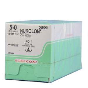 Nurolon® Nylon Sutures, Precision Cosmetic Conventional Cutting Prime Product Image