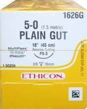 Surgical Gut Suture - Plain, Precision Cosmetic Point Reverse Cutting  Product Image