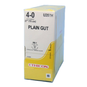 Surgical Gut Suture - Plain, Taper Point, Size 4 Product Image
