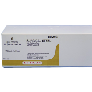 Surgical Stainless Steel Sutures, Sutupak Pre-Cut Product Image