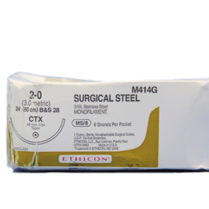 Surgical Stainless Steel Sutures, Taper Point Product Image
