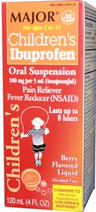Major® Ibuprofen Child's Oral Suspension Product Image
