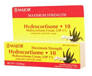 Major® Hydrocortisone 10 Product Image