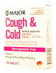 Major® Cold & Cough Relief Product Image