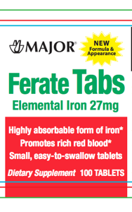 Major® Ferate Tabs Product Image