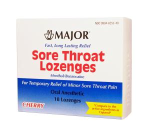 Sore Throat Lozenges Product Image