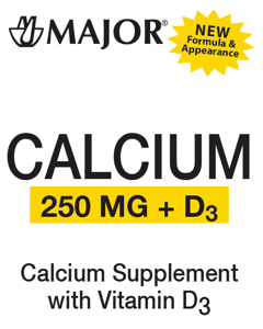 Major® Calcium Plus D3 Tablets Product Image