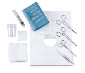 Laceration Trays with Needles and Syringes Product Image