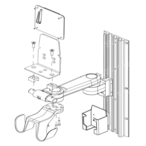 Surveyor Patient Monitor Wall Mount Product Image