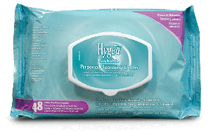 Hygea® Flushable Personal Cleansing Cloths Product Image