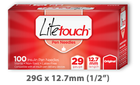 Need It Now Healthcare - LiteTouch Insulin Pen Needles