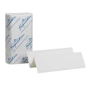 Signature® White 2-Ply Premium Multifold Paper Towels Product Image