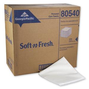 Soft-N-Fresh® Patient Care Airlaid Disposable Bath Towels Product Image