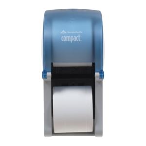 Compact® Splash Blue Vertical Double Roll Coreless Tissue Dispenser Product Image