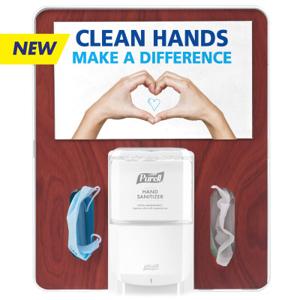 Purell® Messenger™ Floor Stand Hygiene Bracket Product Image