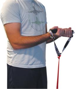 CanDo® Exercise Band Accessory (Foam Padded Adjustable Sports Handle) Product Image