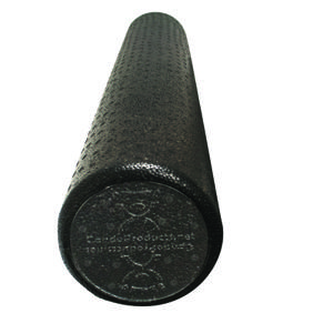 CanDo® High-Density Black Half Foam Rollers   Product Image