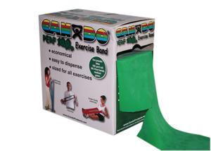 CanDo® Low Powder Exercise Band (100 yard Perf 100® Roll) Product Image