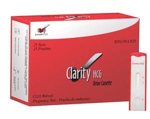 hCG Single Step Urine Cassette Pregnancy Test Product Image