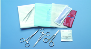 Facial Wound Closure Instrument Tray Product Image